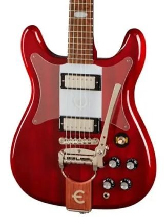 Guitarra Sg EpiPhone Crestwood Custom Cherry Roja 6 Cuerdas Diestro Rojo
