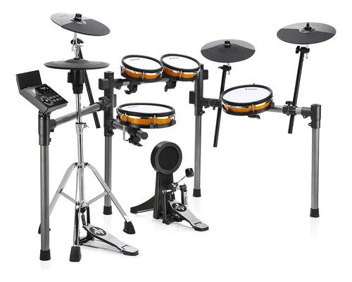 Bateria Electronica Donner Groove Ultra 5 Cuerpos Ec7248 Negro