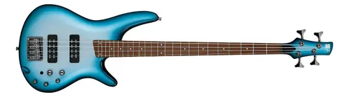 Ibanez Sr300 E Bajo Activo 4 Cuerdas Acabado Del Cuerpo Gloss Polyurethane Color Deep Ocean Metallic Orientación De La Mano Diestro