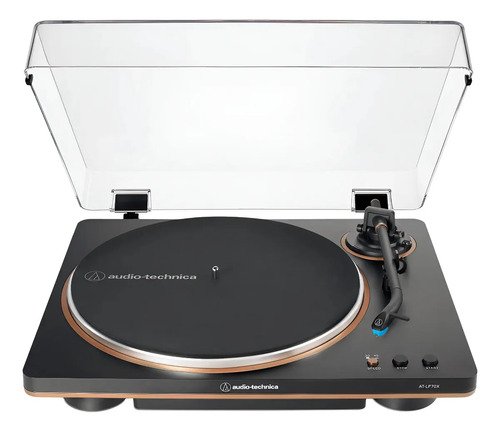 Audio Technica Lp70x Bandeja Giradisco Traccion Correa Color Negro/bronze