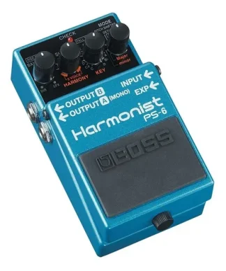 Pedal De Efecto Boss Harmonist Ps-6 Azul