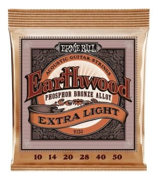 Encordado Ernie Ball 2150 Guitarra Acústica 10-50 Phosphor Bronze