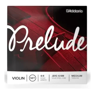 Cuerdas Violín 4/4 D'addario Prelude J810 Acero Tensión Media