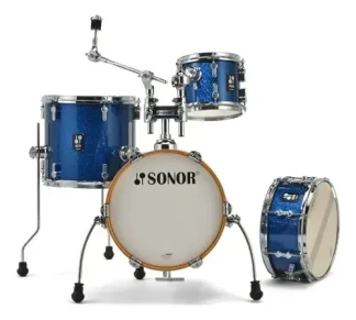 Sonor Aqx Micro Bateria 4 Cuerpos Bombo 14 Ton 8 13 Redo 13 Color Blue Ocean Sparkle