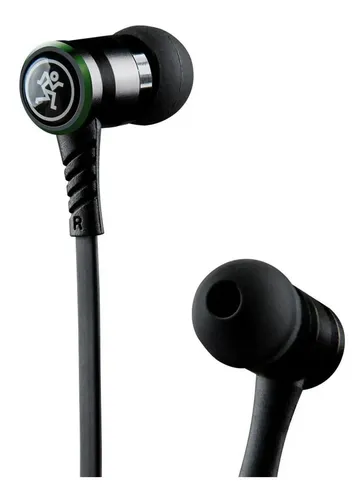 Auriculares In-ear Mackie Cr-buds Con Micrófono Color Negro