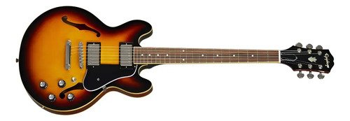 EpiPhone Es339 Semi Hollow Guitarra Electrica 339 Color Vintage Sunburst Material Del Diapasón Laurel Indio Orientación De La Mano Diestro Laurel De La India