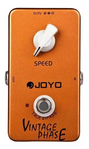 Pedal Phaser Joyo Vintage Jf-06 Naranja Guitarra Eléctrica