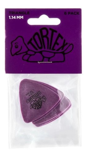 Jim Dunlop 431p Tortex Triangulares Pack X6 1.14