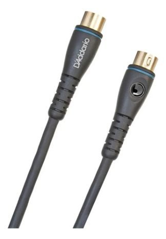 Cable Midi 1.5m Negro D'addario Planet Waves Pw-md-05 Conector Macho