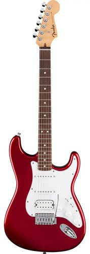 Guitarra Electrica Fender Standard Stratocaster Hss Rojo Diestro Caramelo De Cola Laurel De La India