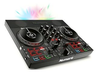 Numark Party Mix Live Controlador Dj Con Altavoces, Luces Y Serato Dj Lite Negro