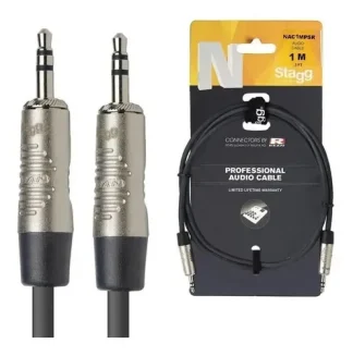 Cable Estéreo Stagg Mini Plug A Mini Plug 1 Metro