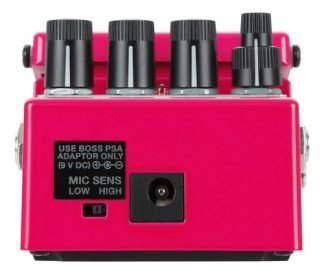 Pedal Boss Vo-1 Vo1 Vocoder Voces Voz Talkbox Color Rosa