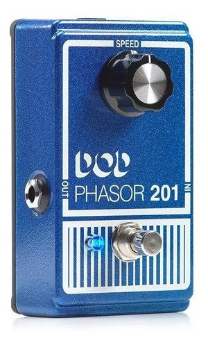 Dod Phasor 201 Pedal Phaser Analógico Para Guitarra Eléctrica 9v Azul