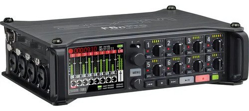 Grabador De Audio De Campo Zoom F8n Pro 8 Canales/10 Pistas Gris Oscuro