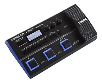 Pedal De Efecto Boss Gt Guitar Effects Processor Gt-1 Negro
