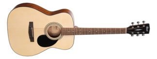 Guitarra Acústica Cort Af510op-a 6 Cuerdas Color Poro Abierto Natural