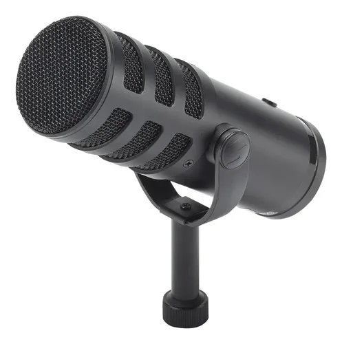 Microfono Dinamico Samson Q9u Usb Podcast Transmisiones Prm Color Negro