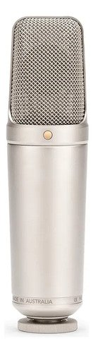 Rode Nt1000 Microfono Super Versatil Para Estudio Grabacion Silver Plata Arcoíris