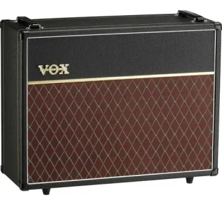 Vox V212c Caja 2x12 Celestion Greenback Color Negro