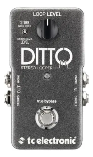 Tc Electronic Pedal Ditto Stereo Looper 5 Mini Negro