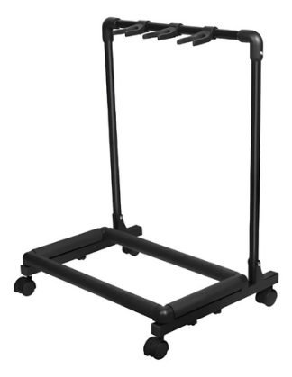 Flanger Fl11w Soporte Para 5 Guitarras Bajos Con Ruedas