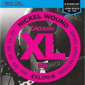 Daddario Exl170 Encordado Para Bajo 6 Cuerdas