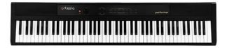 Piano Digital Artesia Performer 88 Teclas 7 Octavas Semipesa Color Negro