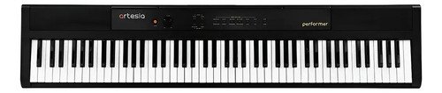 Piano Digital Artesia Performer 88 Teclas 7 Octavas Semipesa Color Negro