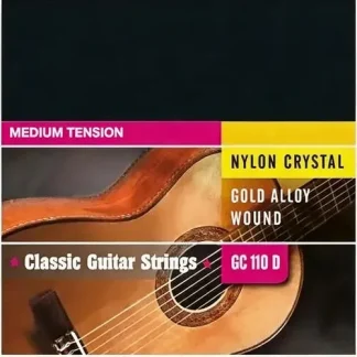 Magma Gc110d Encordado Guitarra Clasica Dorada