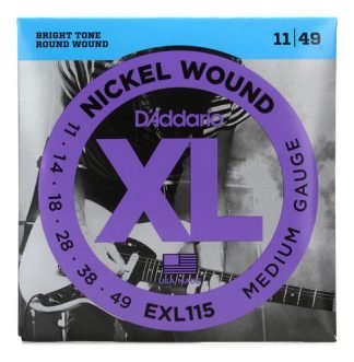 Encordado Eléctrica Daddario Exl115 Nic. Wound 011