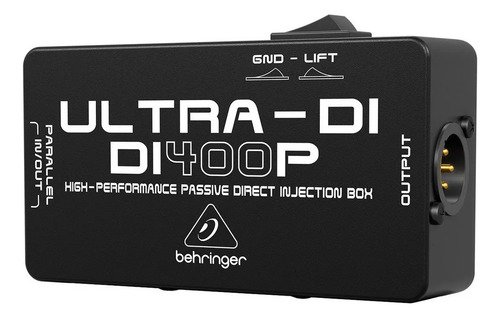 Caja Directa Pasiva Behringer Ultra Di-400p