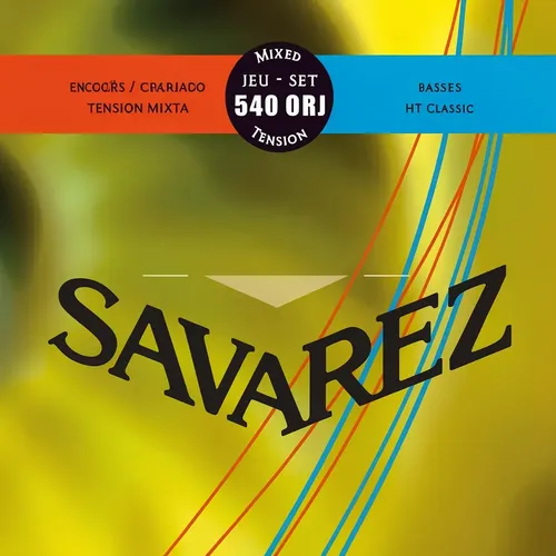 Savarez 540crj Encordado Clasica Criolla Tension Mixta
