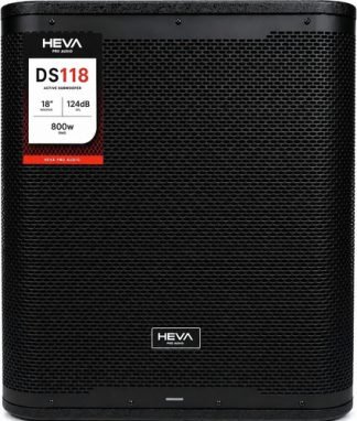 Heva Ds118 Subwoofer Activo 800 Watts Rms Madera