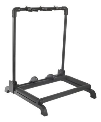 Guitto Ggs12 Soporte Para 3 Guitarras Bajo