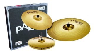Platillos Paiste 101 Universal Set H-h 14+ Crash 16+ Ride 20 Dorado