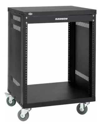 Samson Srk12 Rackera Metalica Con Ruedas 12 Unidades