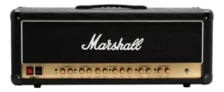 Amplificador Marshall DSL DSL100HR Valvular para guitarra de 100W color negro/dorado