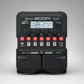 Pedal De Efecto Zoom G1 Four Negro