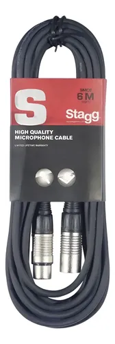 Stagg Smc6 Cable Canon Canon 6 Metros