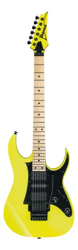 Guitarra Eléctrica Ibanez Rg550gy Super Strato Basswood 0 Bright Yellow Diestro Amarillo Arce