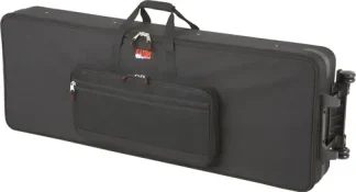 Gator Gk76 Estuche Semi Rigido Teclado 76 Teclas Con Ruedas