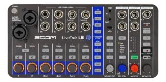 Zoom L6 Mixer Digital 10 Canales Grabacion Multipista