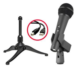 Stagg Sum20 Microfono Usb Dinamico Para Computadora