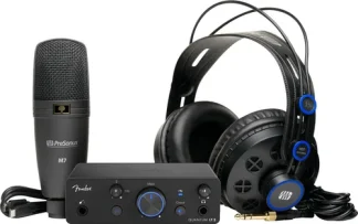 Fender Quantum Creator Bundle Kit Interface Mic Auriculares