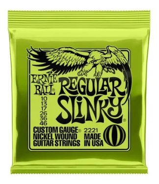 Encordado Ernie Ball Eb2221 Regular Slinky 010-046